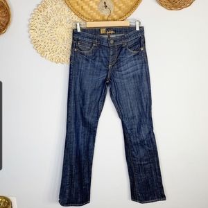 Kut From The Kloth | Farrah Baby Bootcut Dark Jean